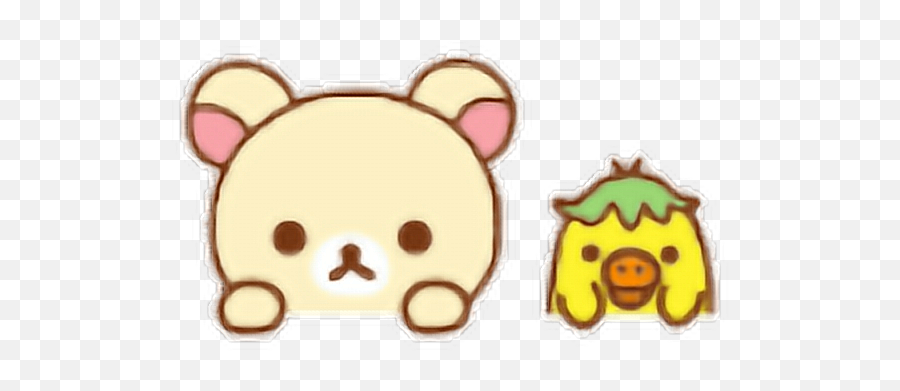 Kawaii Cute Rillakkuma Japanese Japan - Rilakkuma Emoji,Japanese Character Emoji