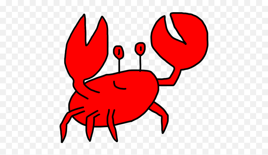 Friendly Crab - Crab Clipart Transparent Emoji,Raccoon Emoji Copy