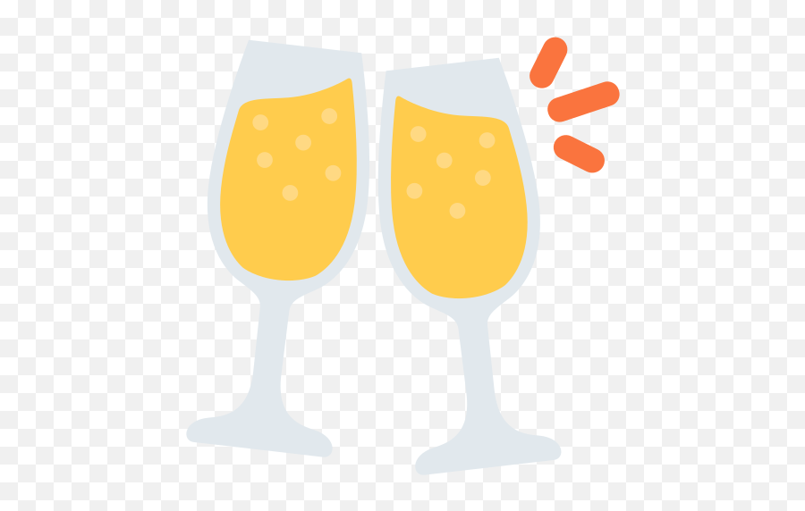 Clinking Glasses Emoji Meaning With Pictures - Champagne Clinking Glasses Wine Emoji,Wine Emoji