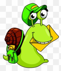 Snail Mail Clipart - Siput Vector Emoji,Snapping Emoji