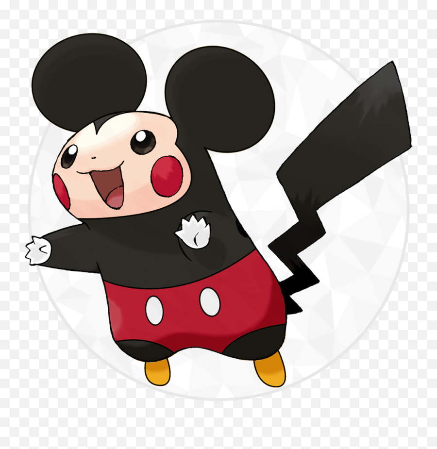I Just Got Hired By Disney Mickey Pikachu - Clip Art Library Pikachu Mickey Emoji,Pikachu Emoji