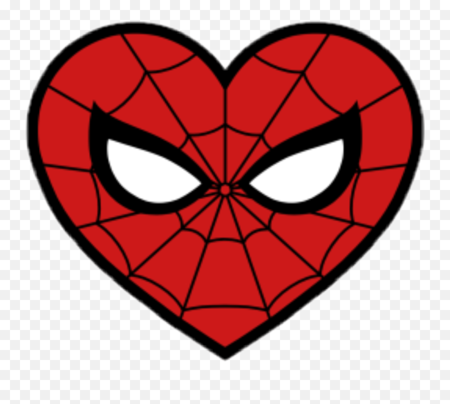 Spidermanheart Maryjane Love Heart - Spiderman Eyes In Web Emoji,Spiderman Emoji