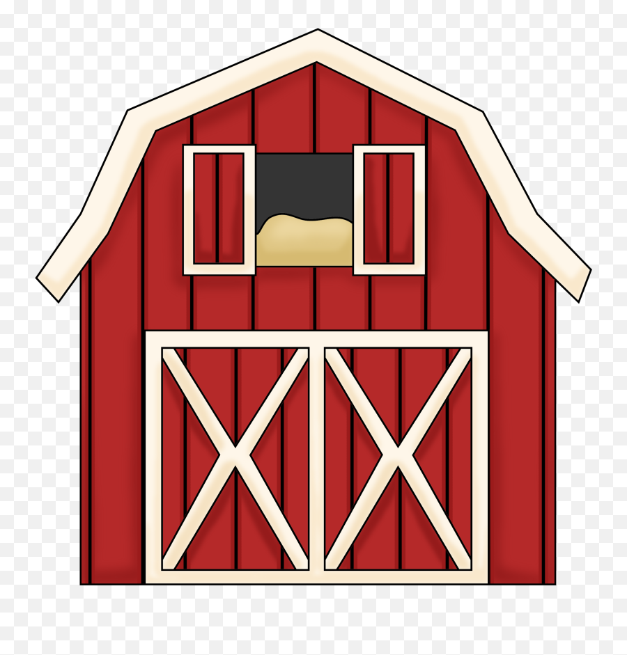 Barn Clipart Transparent - Old Macdonald Farm House Emoji,Barn Emoji