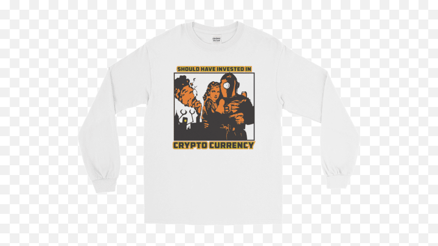Retrofuturism U2013 Should Have Invested In Crypto Currency Long Sleeve T - Shirt Retrofuturism T Shirt Emoji,Emoji Tshirts