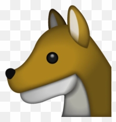 Wolf Face Emoji - Emoji Wolf,Giraffe Emoji