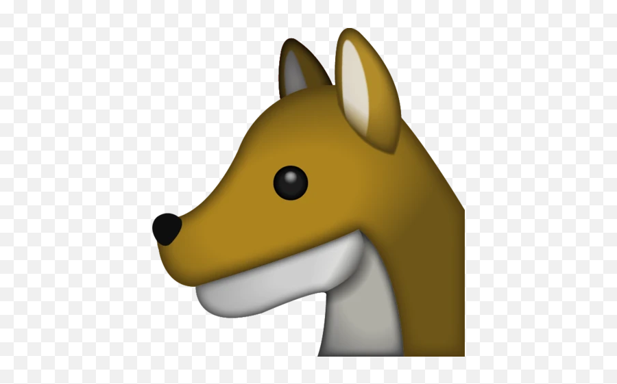 Wolf Face Emoji - Emoji Wolf,Giraffe Emoji
