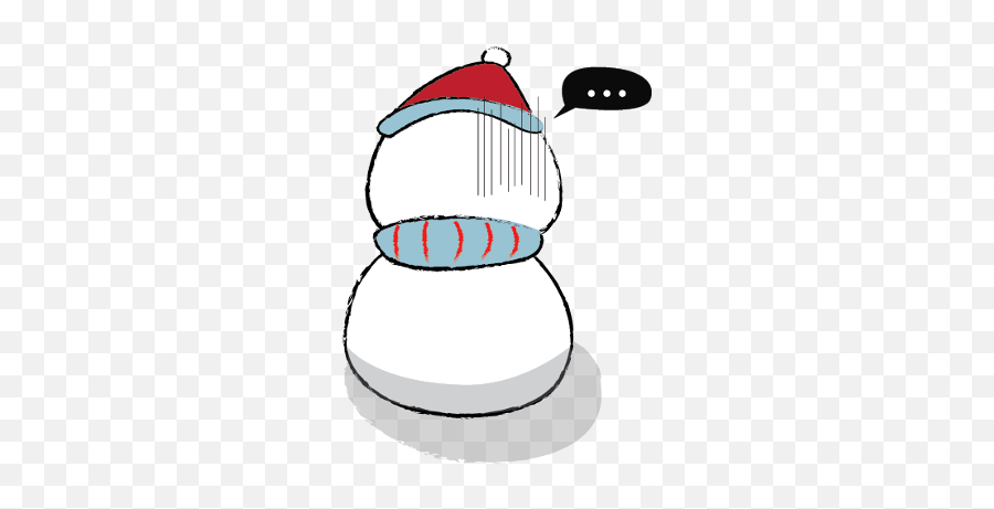 Snowman Stickers - Emoji For Imessage By Tuan Nguyen Clip Art,Sumo Emoji