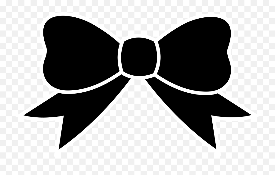 Free Bow Tie Silhouette Png Download Free Clip Art Free - Bow Silhouette Png Emoji,Bow Tie Emoji Iphone