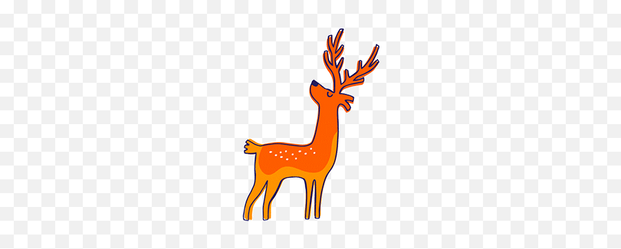 Top Roe Deer Stickers For Android Ios - Deer Wagging Tail Gif Emoji,Deer Emoji