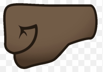 Left Facing Fist Joypixels Gif - Horizontal Emoji,Brown Fist Emoji