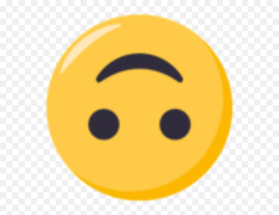 Significa La Cara Al Revés De Whatsapp - Discord Upside Down Smiley Emoji,Significado Dos Emojis