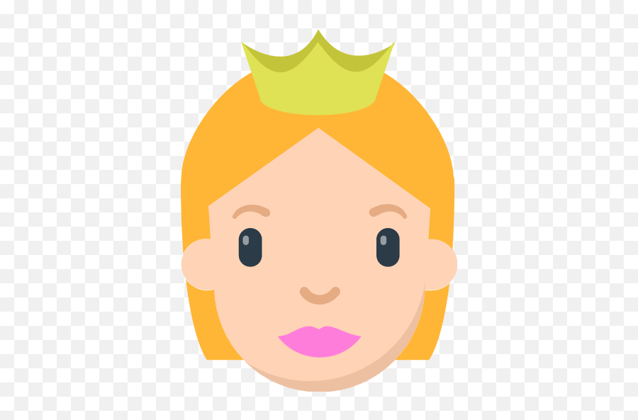 Princess Emoji For Facebook Email Sms - Cara De Una Princesa,Princess Emoji