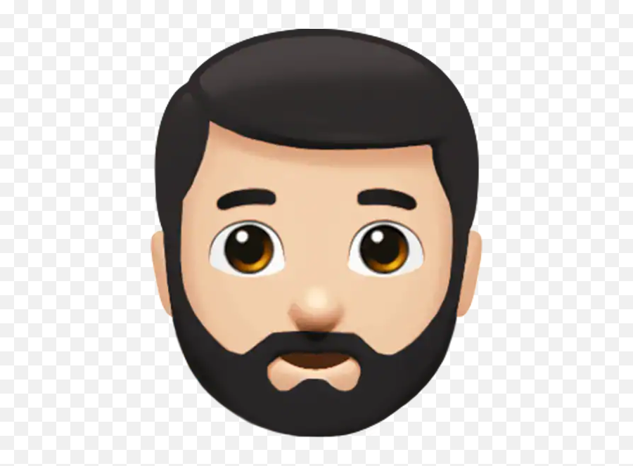 One Eyebrow Raised - Beard Emoji Png,Raised Hands Emoji
