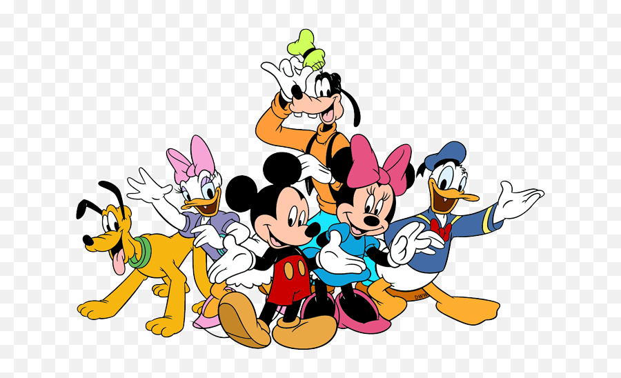 Disney Clipart Mickey Mouse And Friend Disney Mickey Mouse - Mickey And Friends Emoji,Mickey Mouse Emoticon