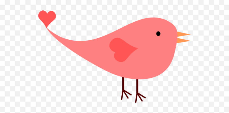 Red Bird Clipart - Clipart Best Cute Bird Cartoon Transparent Background Emoji,Cardinal Bird Emoji