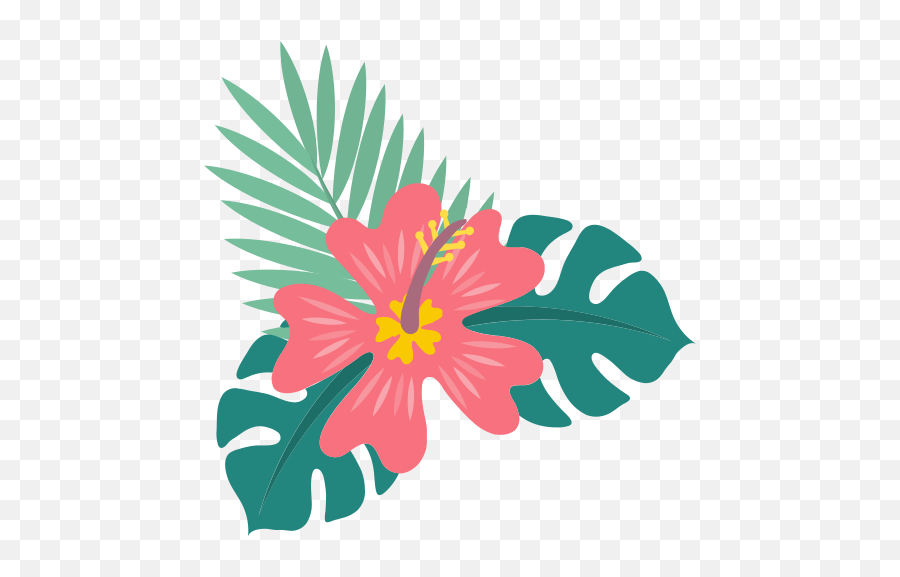Hibiscus Icon At Getdrawings - Summer Flower Icon Png Emoji,Hibiscus Emoji