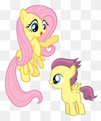 Hypothetical Mane Six Siblings - My Little Pony Fluttershy Sister Emoji,Brother And Sister Emoji