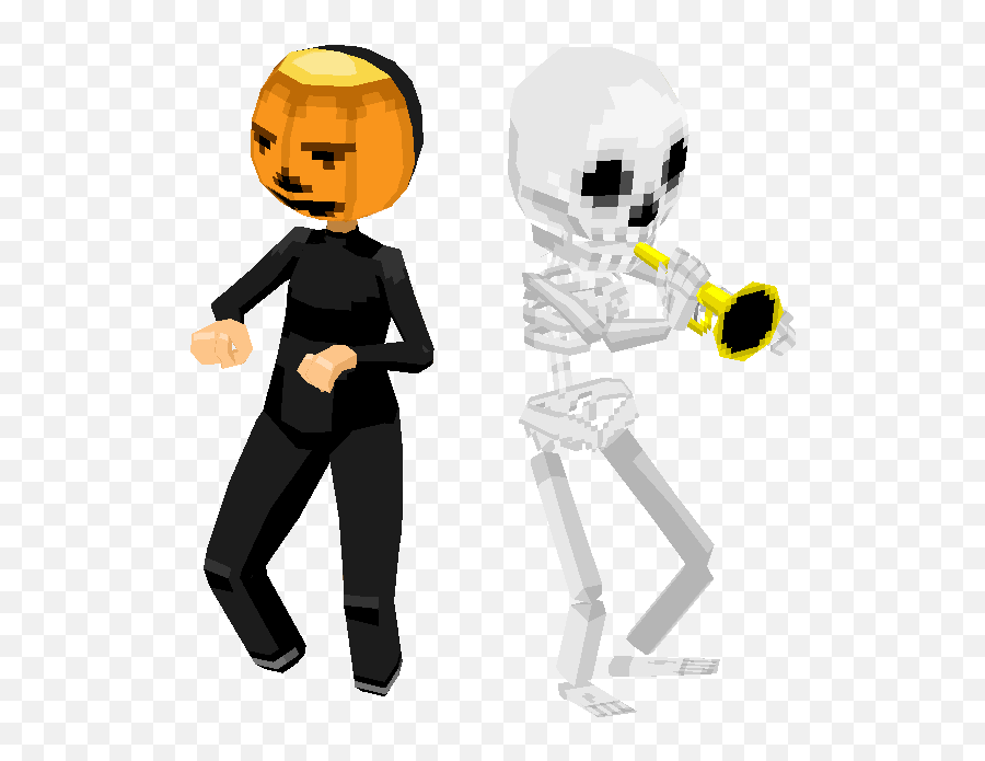 Spoopy Pumpkin Dance And Mr - Cartoon Emoji,Angel On Earth Find The Emoji