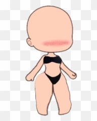 Gachalife Bikini Thicc - Cartoon Emoji,Thicc Emoji