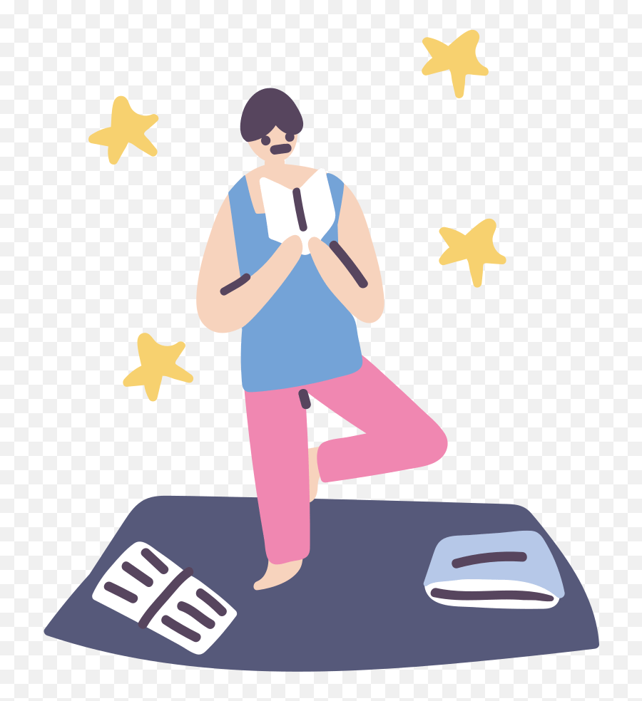 Yoga App - Illustration Emoji,Yoga Emoticons For Iphone