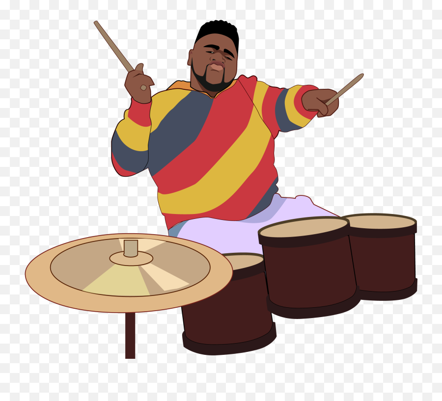 Fatboy Sse Emoji - Cartoon,Drummer Emoji