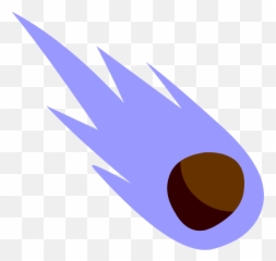 Transparent Background Comet Clipart - Graphic Design Emoji,Comet Emoji
