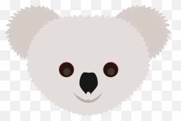Free Clipart Of A Koala Face - Tarte D Anniversaire Emoji Jesus Source Power