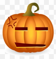 Pumpkin Halloween Sticker Emoji