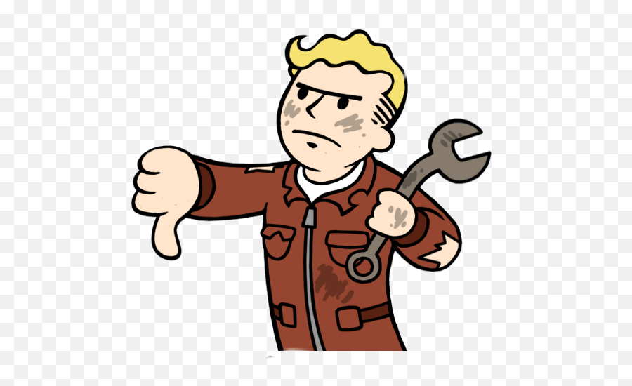 Disgusting Fallout Vault - Fallout Angry Vault Boy Emoji,Fallout Emoji