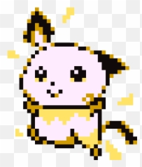 Made these Gen 1 style sprites while back an recent post - Pichu Sprite Emoji