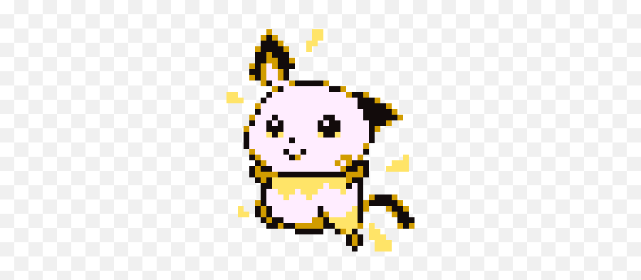 Made These Gen 1 Style Sprites A While Back An A Recent Post - Pichu Gen 1 Sprite Emoji,Smh Emoticon