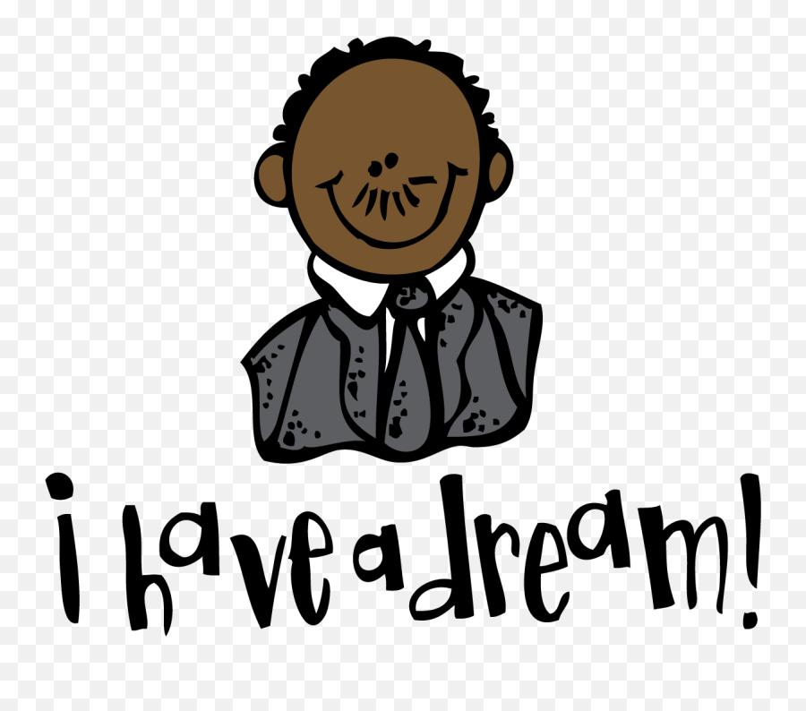 Martin Luther King Jr Clipart Melonheadz - Mlk Day Clip Art Emoji,Martin Emoji
