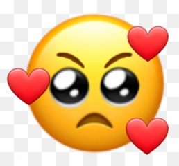 Emoji Sad Angry Lover Yellow Sticker - Meme