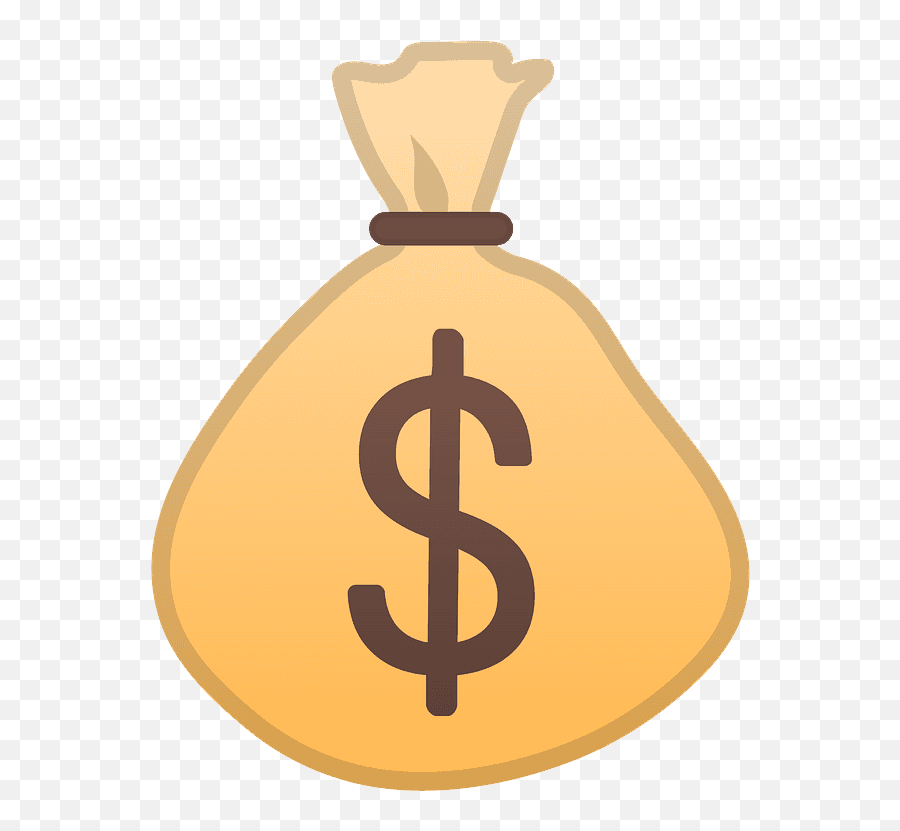 Money Bag Emoji Clipart - Transparent Background Money Bag Emoji,Bag Emoji