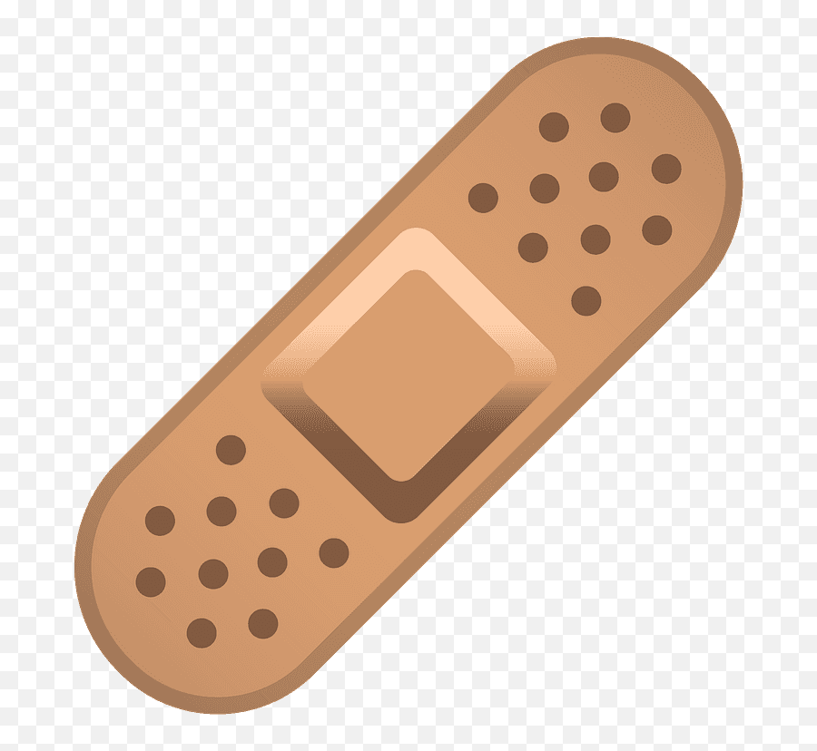 Adhesive Bandage Emoji Clipart Free Download Transparent - Band Aid Emoji,Medicine Emoji