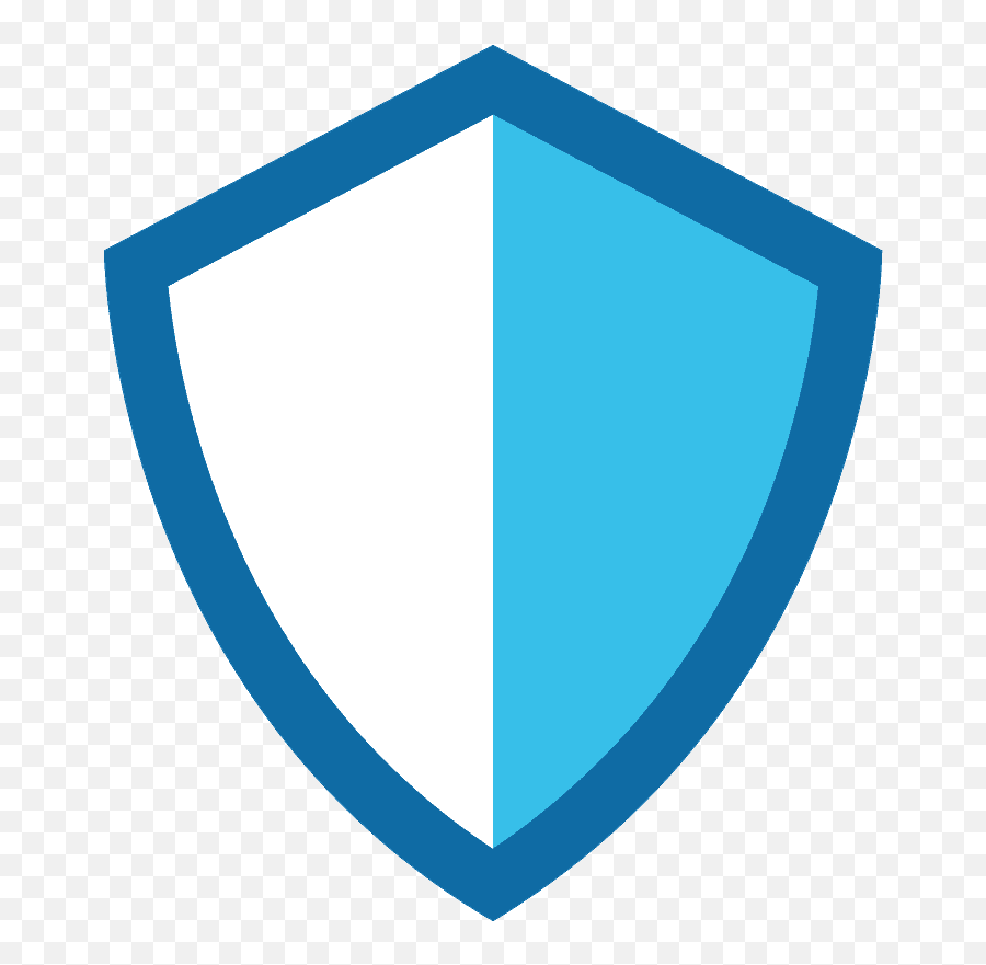 Shield Emoji Clipart Free Download Transparent Png Creazilla - Escudo Azul E Branco,Emoji Images Download