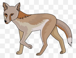 Jackal Clipart - Jackal Clipart Png Emoji,Hyena Emoji