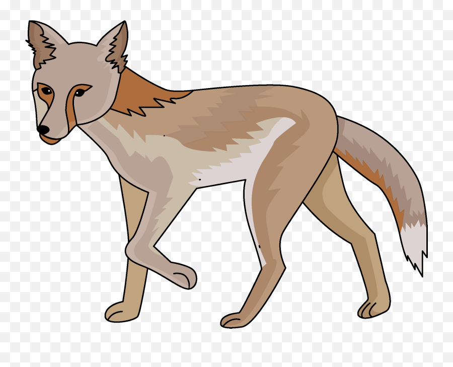 Jackal Clipart - Jackal Clipart Png Emoji,Hyena Emoji