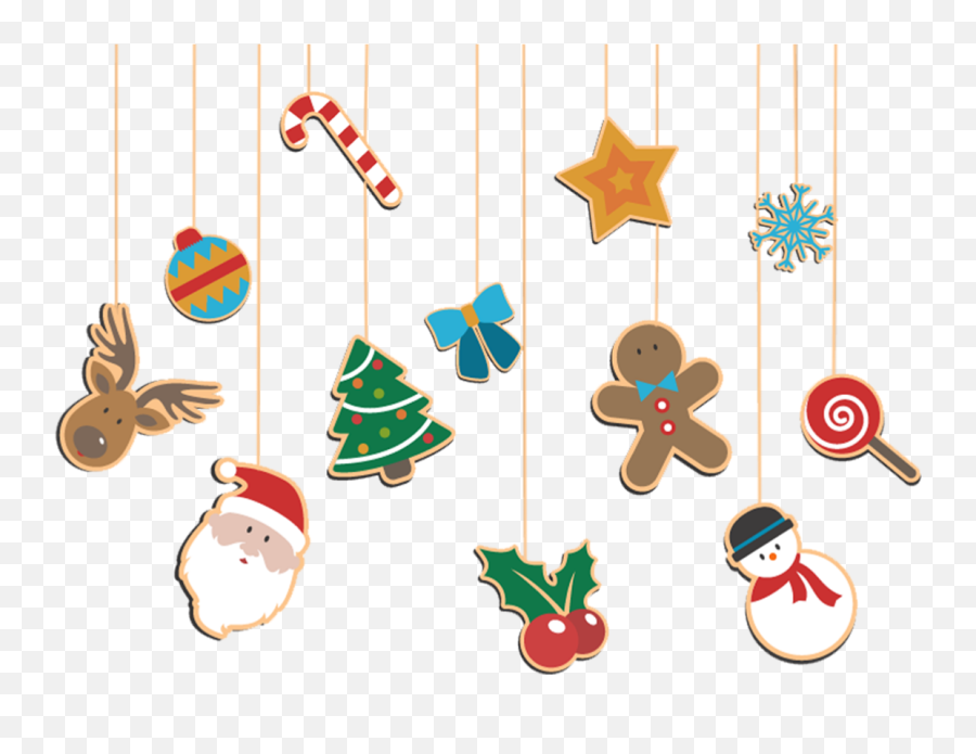 Largest Collection Of Free - Toedit Santaclaus Stickers Christmas Border Png Cute Emoji,Christmas Tree Emojis