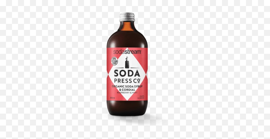 Spirit White Twinpack Emoji Bottles - Soda Press Organic Syrup,Soda Can Emoji