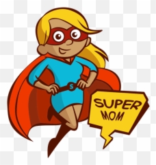 Super Mom - Super Mom Clip Art Emoji,Super Bowl Emoji