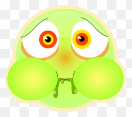 Super Sicky Emoji - Cartoon,Barfing Emoji