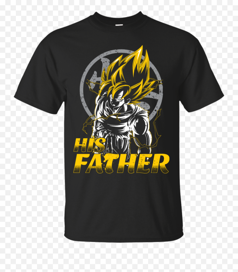 Super Saiyan Goku Father And Son - Her Goku Shirts Emoji,Super Saiyan Emoji