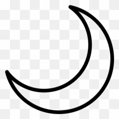 Openmoji - Clip Art Emoji,Crescent Emoji