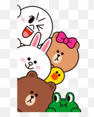 Line Friends Png Hd - Emoji