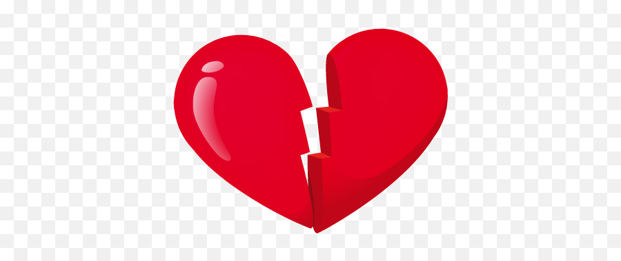 Heart Break Emoji Png Picture - Broken Heart Without Background,Heartbroken Emoji