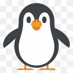 Emojione 1f427 - Penguin Emoji,Bird Emoji
