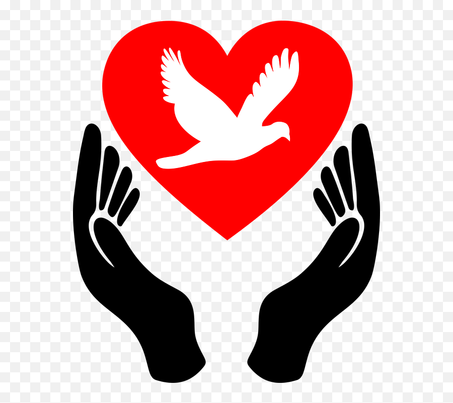Free Dove Bird Vectors - Symbol Of Love And Peace Emoji,Heart Emojis For Twitter