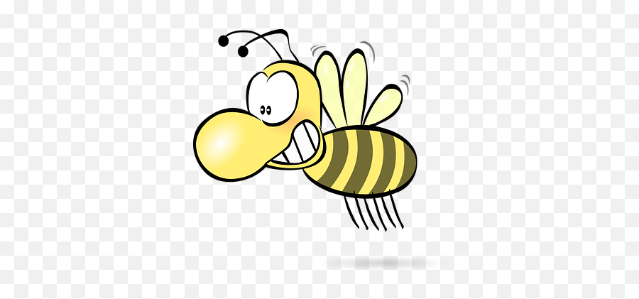 1 Free Funny Cartoon Vectors - Cartoon Bee Emoji,Bee Emojis