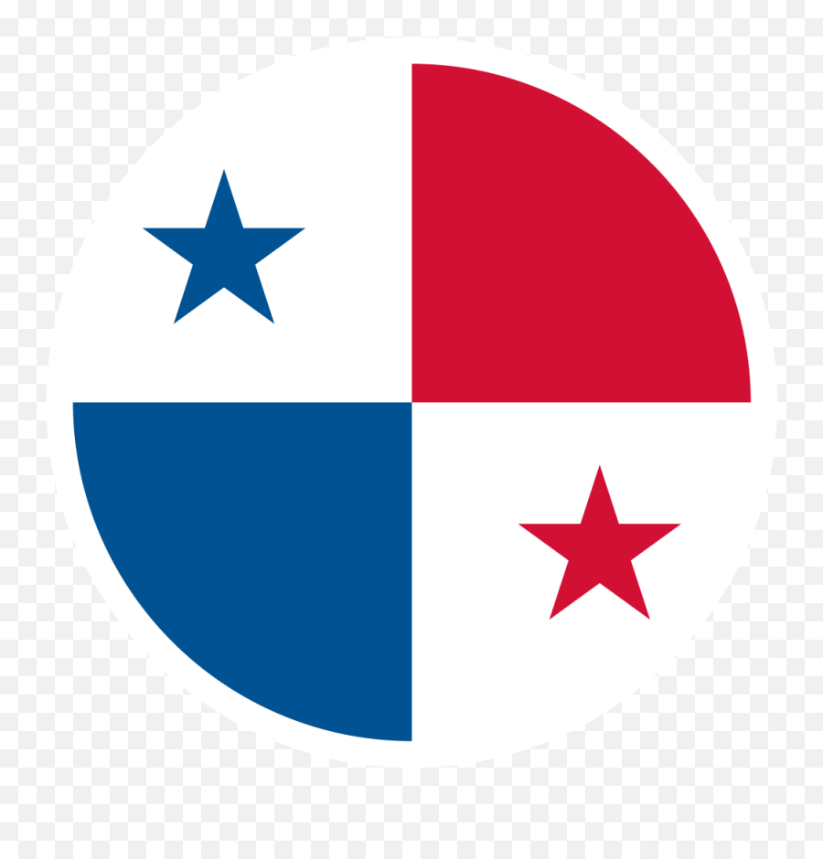 Panama Flag - Panama Flag Circle Png Emoji,Us Flag Emoji